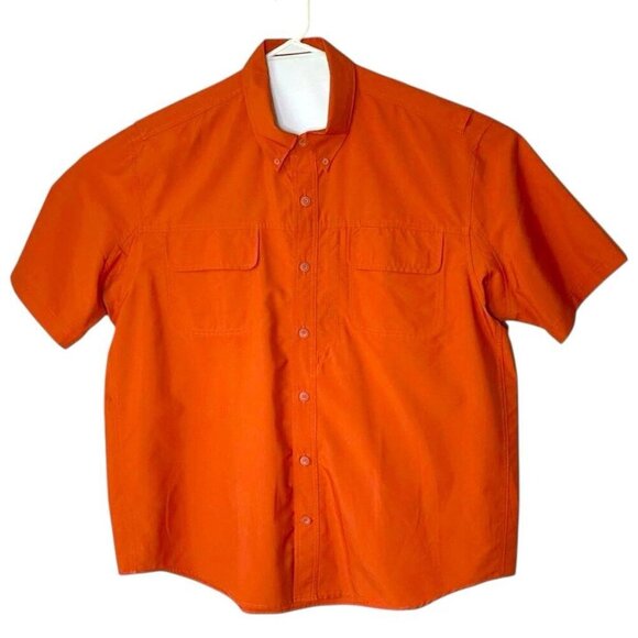 Duluth Trading Cool Plus Size XL Short Sleeves Vented Shirt Fishing Outdoor - Picture 1 of 6